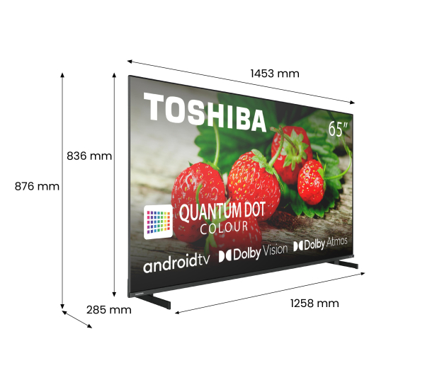 Toshiba 65QA5D63DG 65" QLED 4K UHD Android TV Dolby Vision Atmos - 1089889 - zdjęcie 4